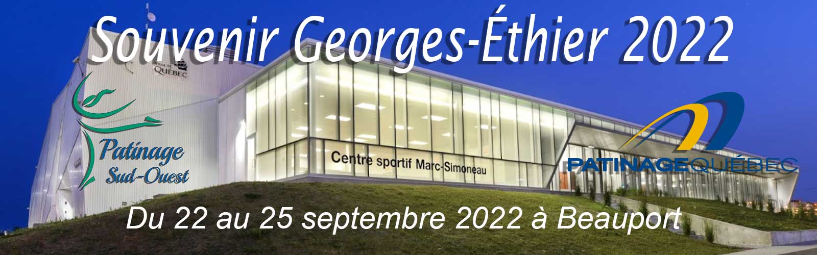 Résultats Compétition Souvenir Georges-Éthier 2022