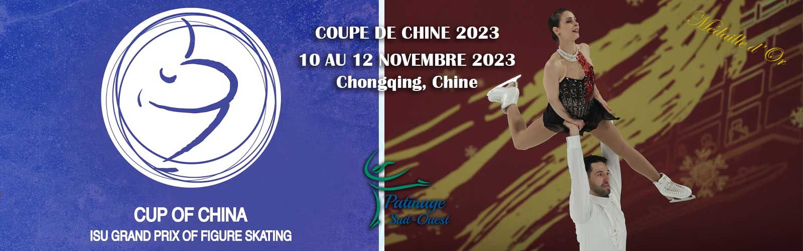 Coupe de Chine 2023 – Médaille d’or