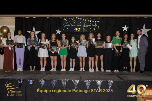 Équipe régionale Patinage STAR 2023